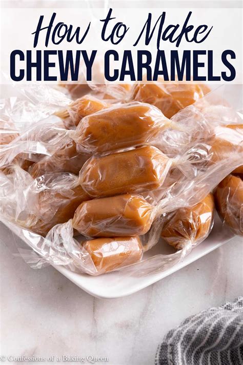 The Best Chewy Caramel Recipe - Confessions of a Baking Queen