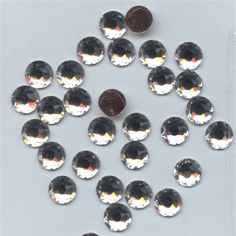 2078 Ss34 C Hf 8 Swarovski Flat Backs Hotfix Ss34 72mm Etsy