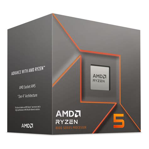 AMD Ryzen 5 8400F Wraith Stealth 4 2 GHz 4 7 GHz Processor