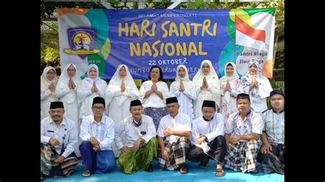 Keluarga Besar Sdn Sawojajar Mengucapkan Selamat Hari Santri Nasional