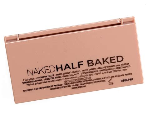 Urban Decay Half Baked Mini Naked Palette Review Swatches FRE