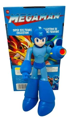 Boneco Mega Man Articulável 27cm Action Figure Vinil Frete grátis