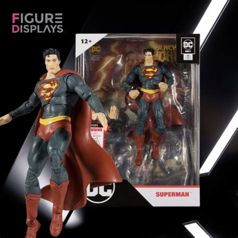 Superman 7 Inch Scale Action Figure With Black Adam Comic Page