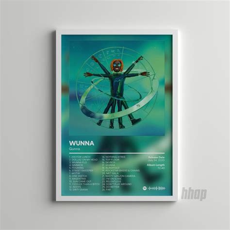 Gunna - WUNNA Album Cover Poster