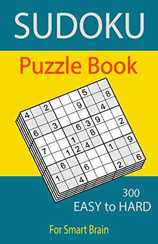 Sudoku Puzzle Book Puzzles Easy To Hard For Smart Brain Sudoku