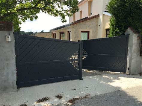 Portail Aluminium Bugrane Les Contemporains Charuel