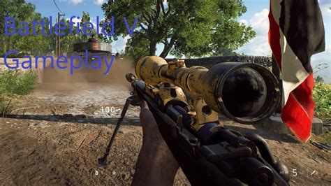 Battlefield 5 Sniper Gameplay Youtube