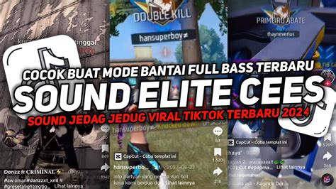 Dj Sound Elite Cees V Cocok Buat Bantai Kroco Mengkane Jedag Jedug