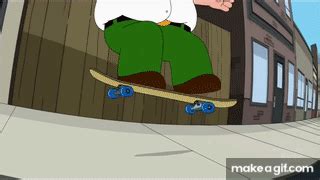 Family Guy - Peter Griffin's GoPro Skate Video [HD] on Make a GIF