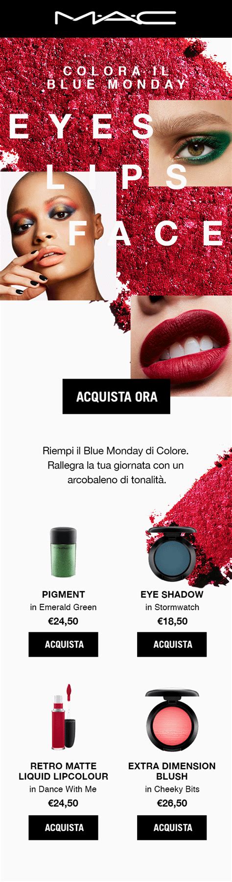 MAC Cosmetics Italia | Newsletter Campaigns on Behance