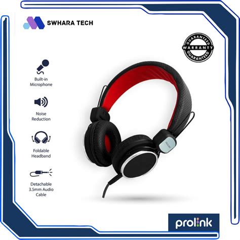 Jual Prolink Frolic Corded Stereo Headset Phc E Shopee Indonesia