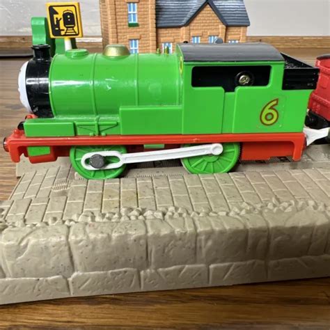 THOMAS & FRIENDS TrackMaster Percy See Inside Mail Cargo Motorized ...