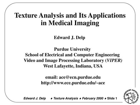 Ppt Texture Analysis And Its Applications In Medical Imaging