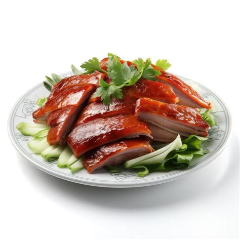 Premium Ai Image Illustration Peking Duck Dish Display