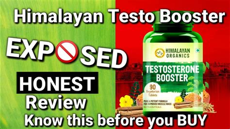 Himalayan Organics Testosterone Booster Honest Review With Lab Test Youtube