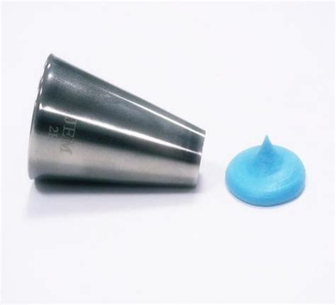 Medium Plain Round Savoy Nozzle 2R Carded Sugar Ice