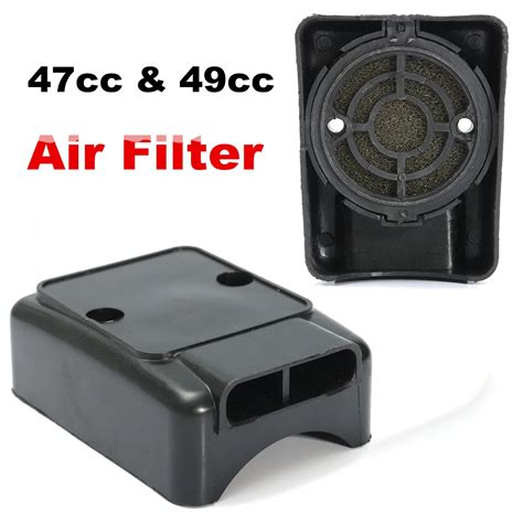 Universal Motorcycle 47cc 49cc Box Air Filter Cleaner For Scooter Mini