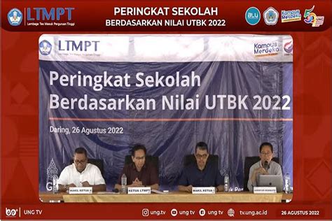 LTMPT Umumkan Top 1000 Sekolah Berdasarkan Nilai UTBK 2022