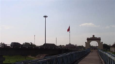 The Bridge Crossing The Old Border Between North And South Vietnam