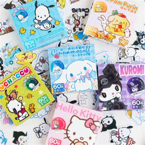 Jual Stiker Karakter Sanrio Isi Pcs Stiker Anak Karakter Kartun