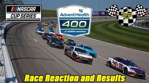 Live Nascar Cup Series Advent Health Kansas Speedway Race