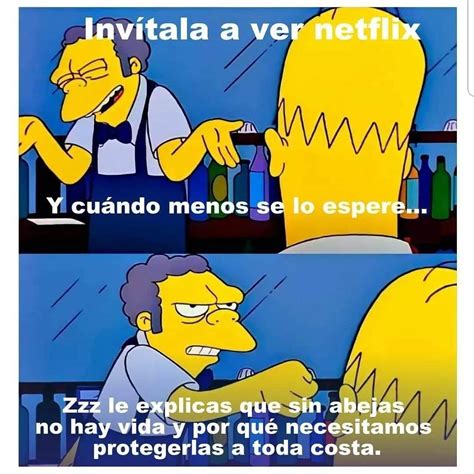 Invítala a ver Netflix y cuando menos se lo espere Zzz le explicas