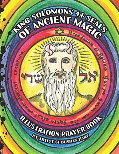 King Solomons 44 Seals Of Ancient Magic Illustration Prayer Book Book