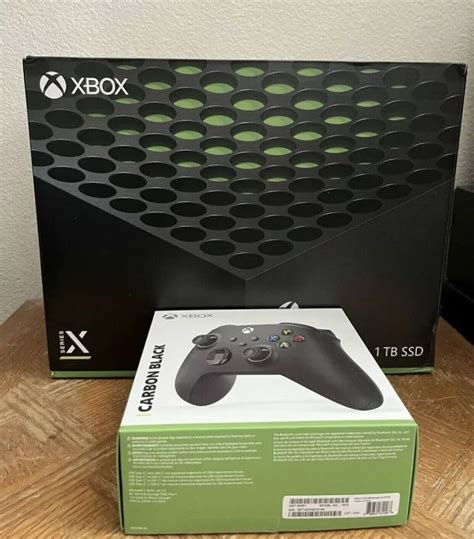 Microsoft Xbox Series X Tb Ssd Console Extra Carbon Black Controller