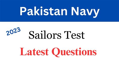 Pak Navy Sailors Test Latest Questions Pak Navy FMT Technical