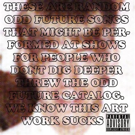 12 Odd Future Songs Album Cover By Odd Future