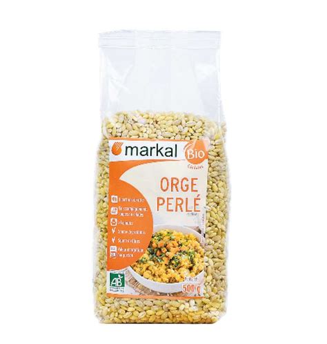 Orge perlé BIO Markal 500 g La Belle Vie Courses en Ligne