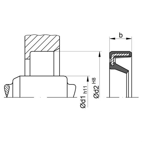 Ttm Technik Gmbh Radialwellendichtring Din Aof X