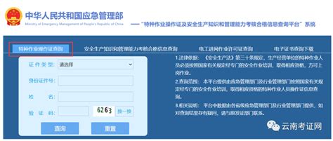 应急管理局原安监局特种作业操作证查询及电子证书下载流程