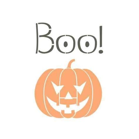 Boo Stencil In Frame Diy Halloween Scary Diy Halloween Projects Diy Craft Projects Happy