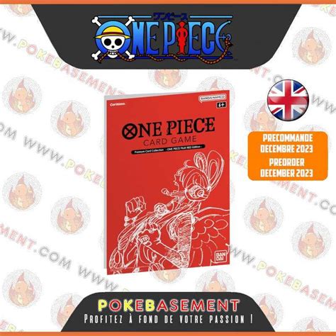 X Premium Card Collection One Piece Film Red Edition D Cembre Ang