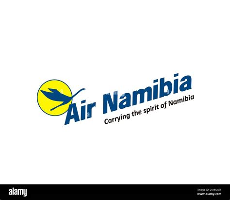 Air Namibia, rotated logo, white background Stock Photo - Alamy