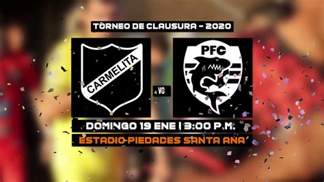 Anuncio AD Carmelita Vs Puntarenas FC 2020 YouTube