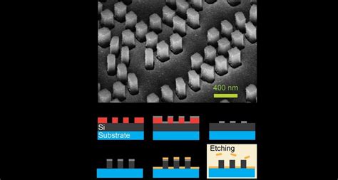 Scanning electron microscope image (SEM) of the fabricated sample and ...