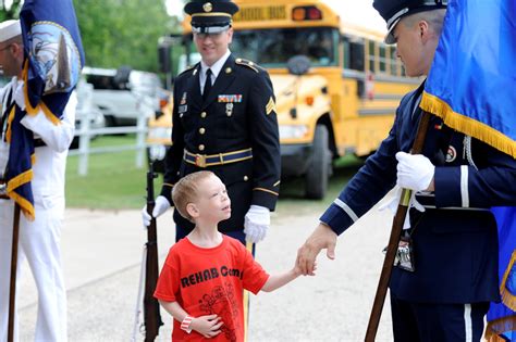 Color Guard performs flag ceremony at summer camp > Goodfellow Air ...