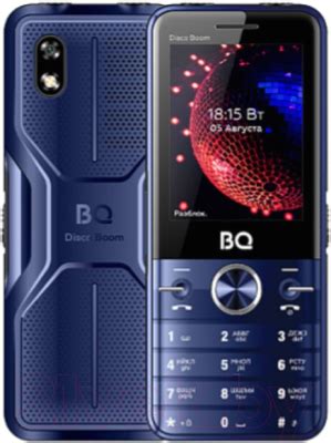 BQ Disco Boom BQ-2842 (синий/черный) Мобильный телефон 2 SIM-карты ...