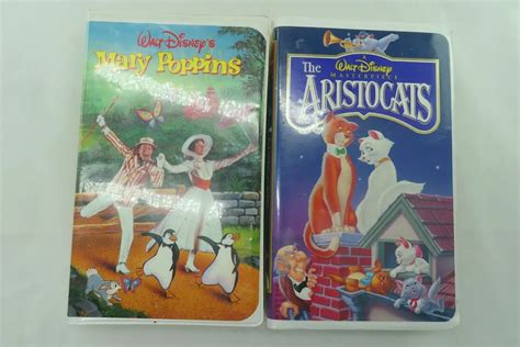 Walt Disney The Aristocats Masterpiece Edition Vhs Sealed Off