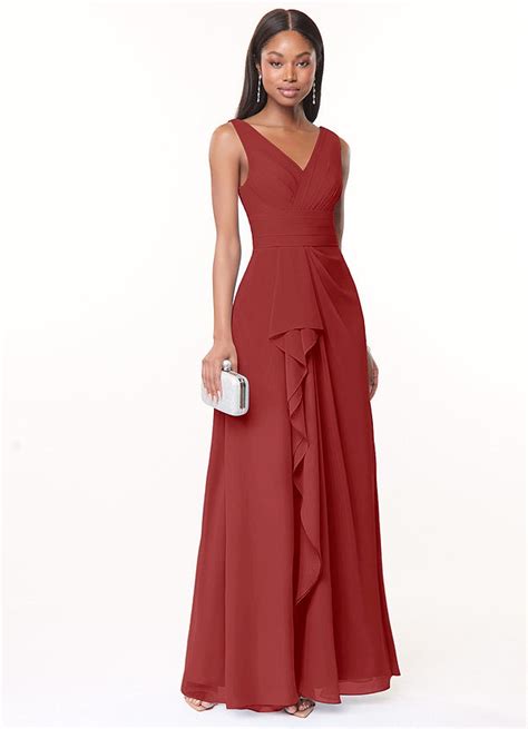 Azazie Julianna Rust Bridesmaid Dresses Azazie