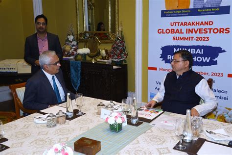 Uttarakhand Global Investor Summit Cm Pushkar Singh Dhami Mous Worth Rs