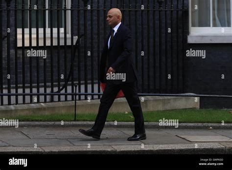 Communities Secretary Sajid Javid Arriving In Downing Street London