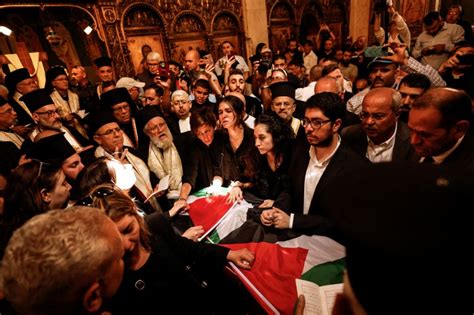 Slain Al Jazeera Journalist Shireen Abu Akleh Laid To Rest Israel