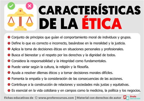 Características de la Ética