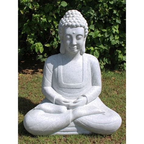 Enigma Meditating Buddha Granite Large Wayfair Co Uk