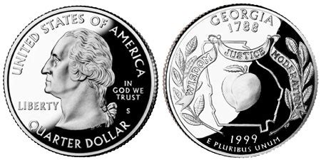 1999 Georgia State Quarter