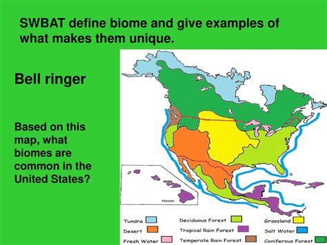 Name The Main Biomes Of The United States