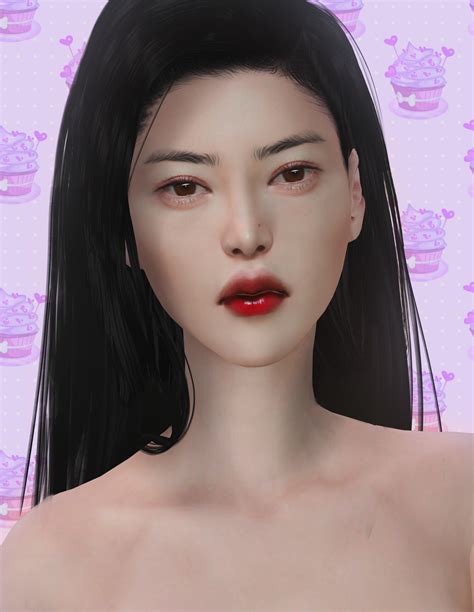 Asian Set ･ω･ Patreon The Sims 4 Skin Sims 4 Cc Eyes Sims 4 Cc Skin